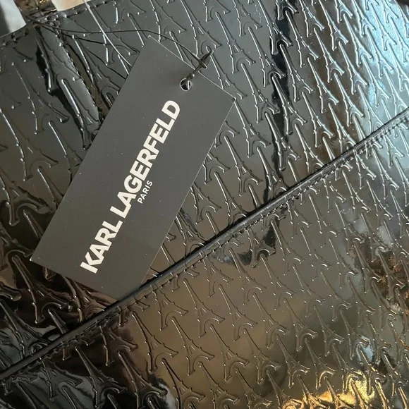 Karl Lagerfeld Tote Paris Patent Leather - Picture 3 of 10